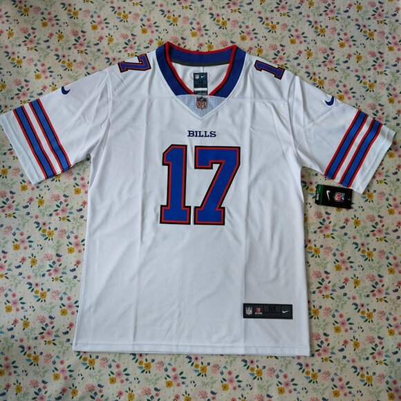 Nike Josh Allen #17 Buffalo Bills Jersey White - Picture 2 of 8